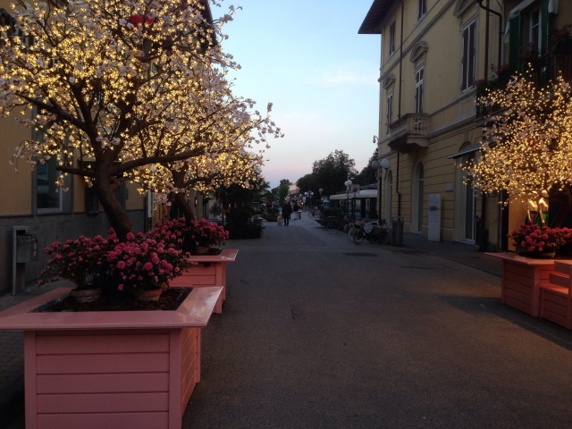 Evening at Forte dei Marmi